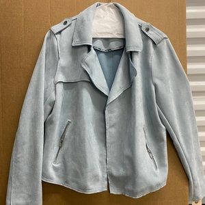 Philosophy suede jacket